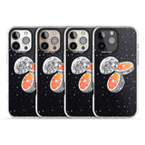 iPhone 16 Pro Max Blood Orange Moon Black Impact Phone Case