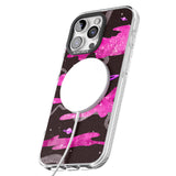 iPhone 16 Pro Max Pink Galaxy Black Impact Phone Case