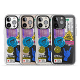 iPhone 16 Pro Max No Bad Vibes Sticker Mix Black Impact Phone Case