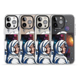 iPhone 16 Pro Max Cosmic Ambition Black Impact Phone Case