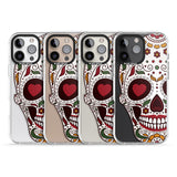 iPhone 16 Pro Max Autumn Sugar Skull Black Impact Phone Case