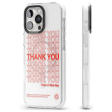 iPhone 16 Pro Max Thank You : Have a Nice Day Black Impact Phone Case