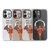 Hell Isn't As Spicy As Me Impact Magsafe Phone Case for iPhone 16 Pro, iPhone 16 Pro Max