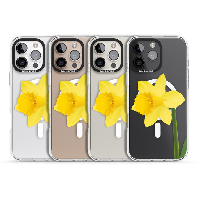 iPhone 16 Pro Max Daffodil Black Impact Phone Case