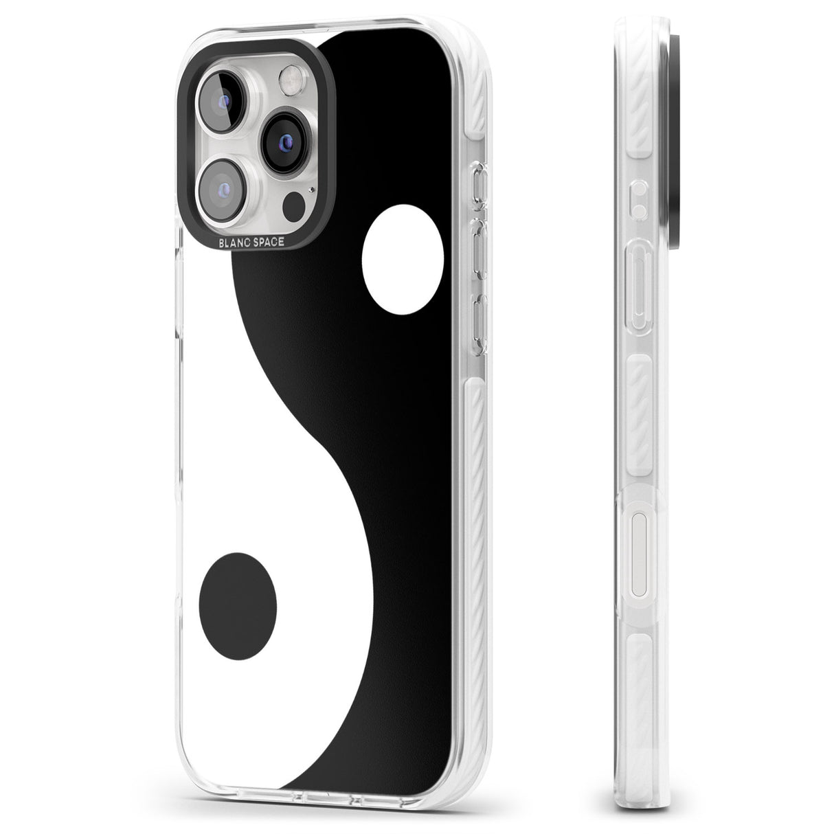 iPhone 16 Pro Max Large Yin Yang Black Impact Phone Case