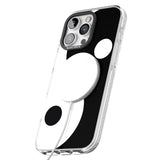 iPhone 16 Pro Max Large Yin Yang Black Impact Phone Case