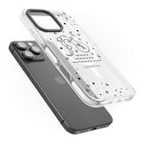 iPhone 16 Pro Max Aquarius Emblem - Transparent Design Black Impact Phone Case