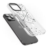 iPhone 16 Pro Max Gemini Emblem - Transparent Design Black Impact Phone Case