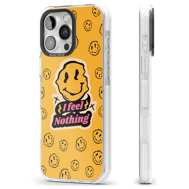 iPhone 16 Pro Max I feel nothing Black Impact Phone Case