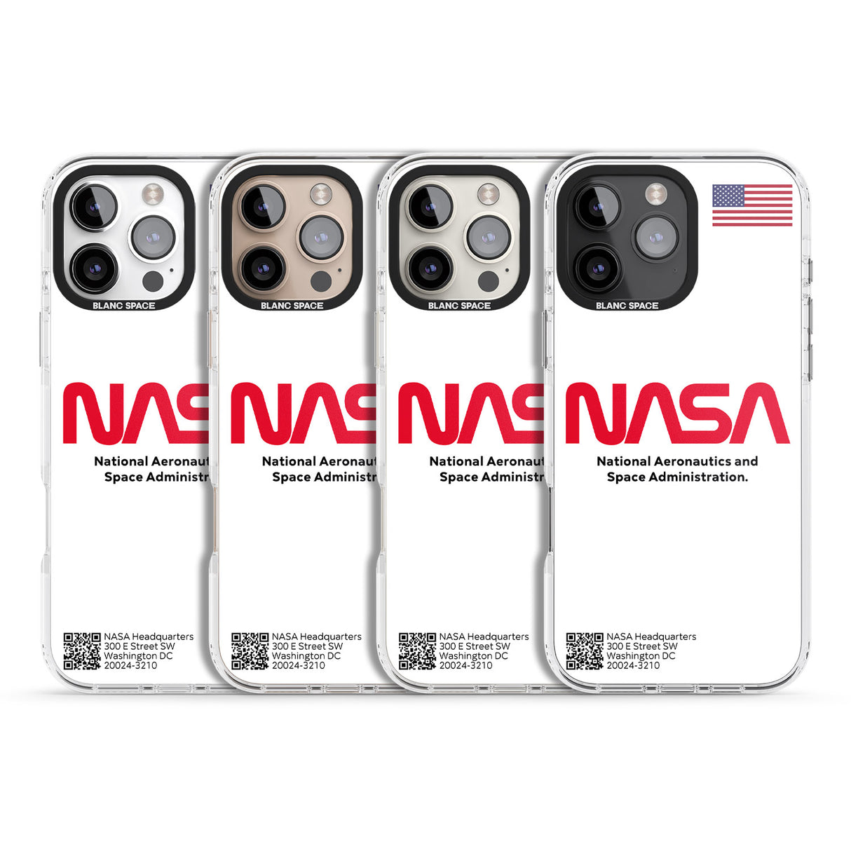 iPhone 16 Pro Max NASA The Worm Black Impact Phone Case