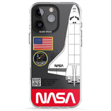 iPhone 16 Pro Max NASA Apollo 11 Black Impact Phone Case