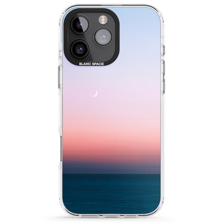 iPhone 16 Pro Max Sunset at Sea Photograph Black Impact Phone Case