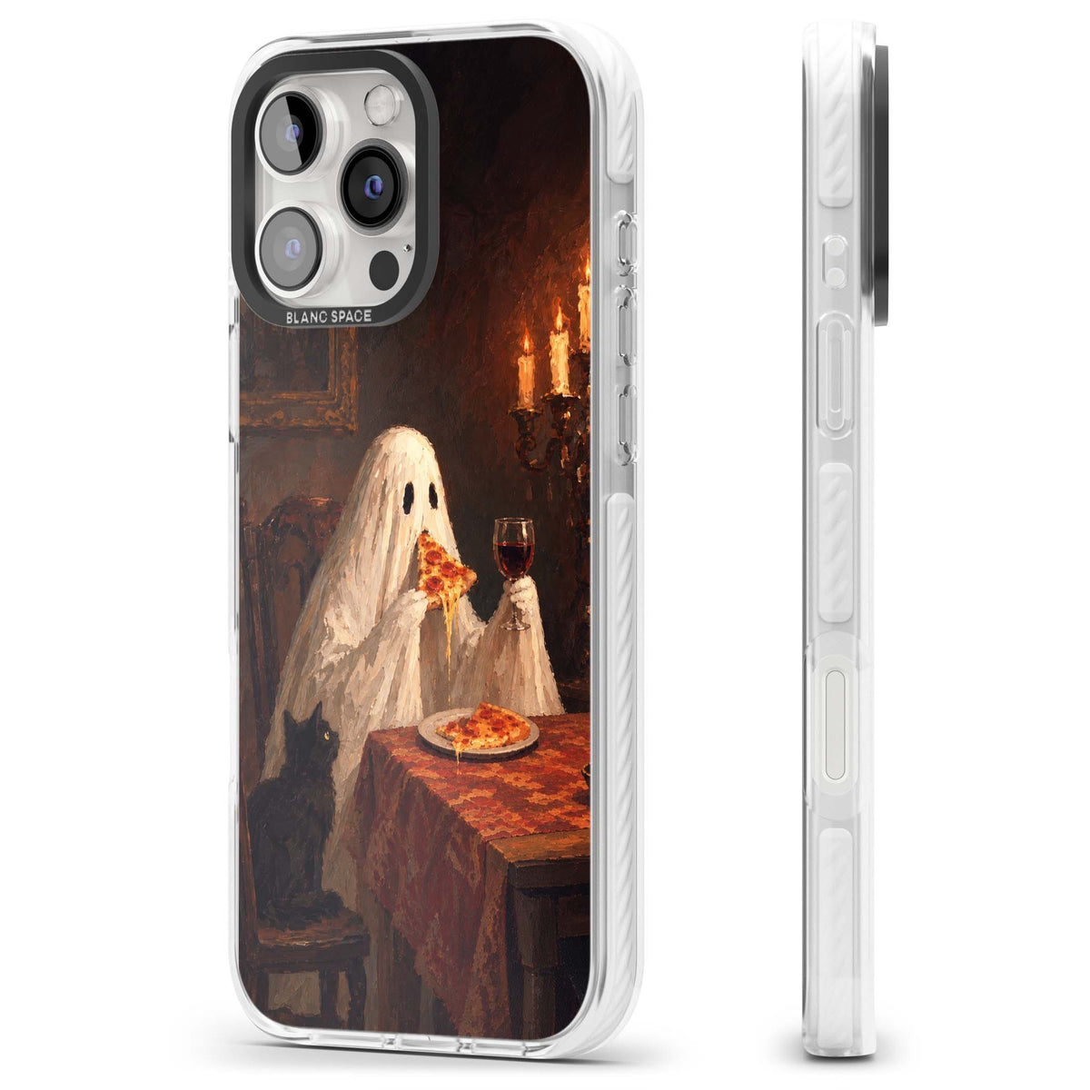 Lonely Night In art iPhone case | Clear Impact case for iPhone 16 Pro, iPhone 16 Pro Max