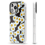 iPhone 16 Pro Max Daisies - Real Floral Photographs Black Impact Phone Case