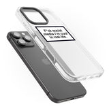 iPhone 16 Pro Max F*ck Social Media Black Impact Phone Case