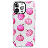 Pink Pumpkins Impact Phone Case for iPhone 16 Pro, iPhone 16 Pro Max