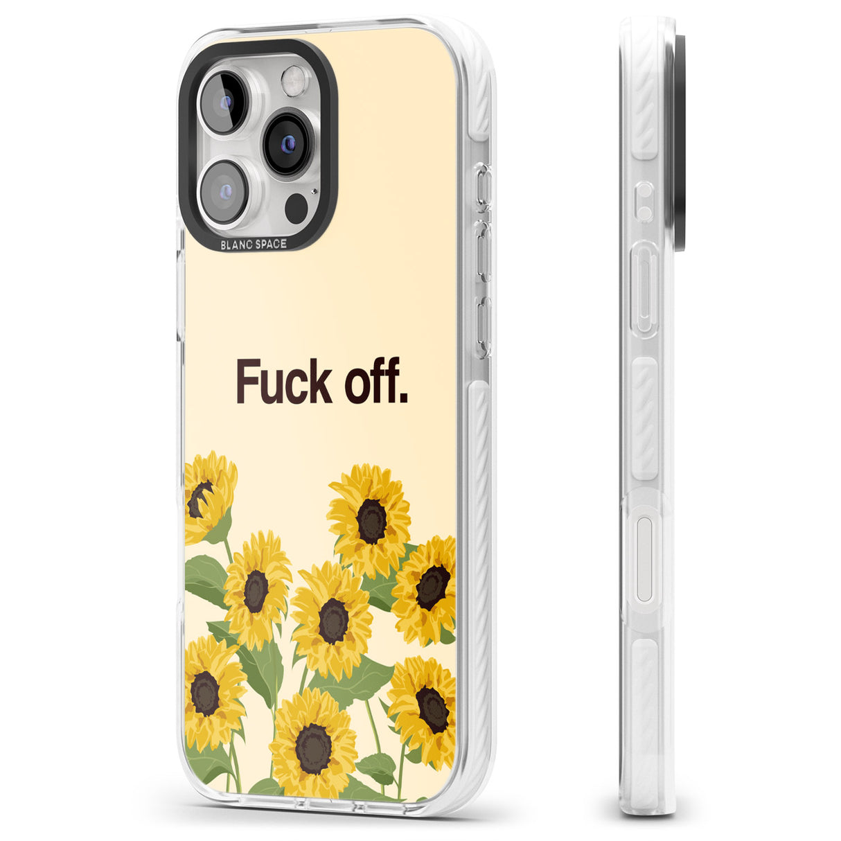 iPhone 16 Pro Max F*ck off Black Impact Phone Case