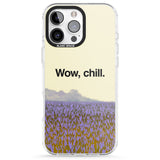 iPhone 16 Pro Max Wow, chill Black Impact Phone Case