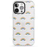 iPhone 16 Pro Max Rainbow of possibilities Black Impact Phone Case