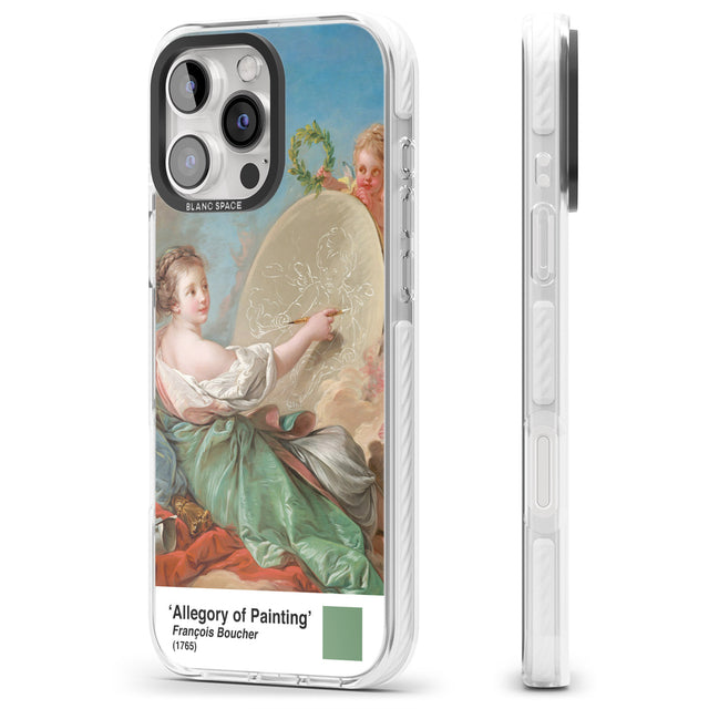 iPhone 16 Pro Max Allegory of Painting Black Impact Phone Case