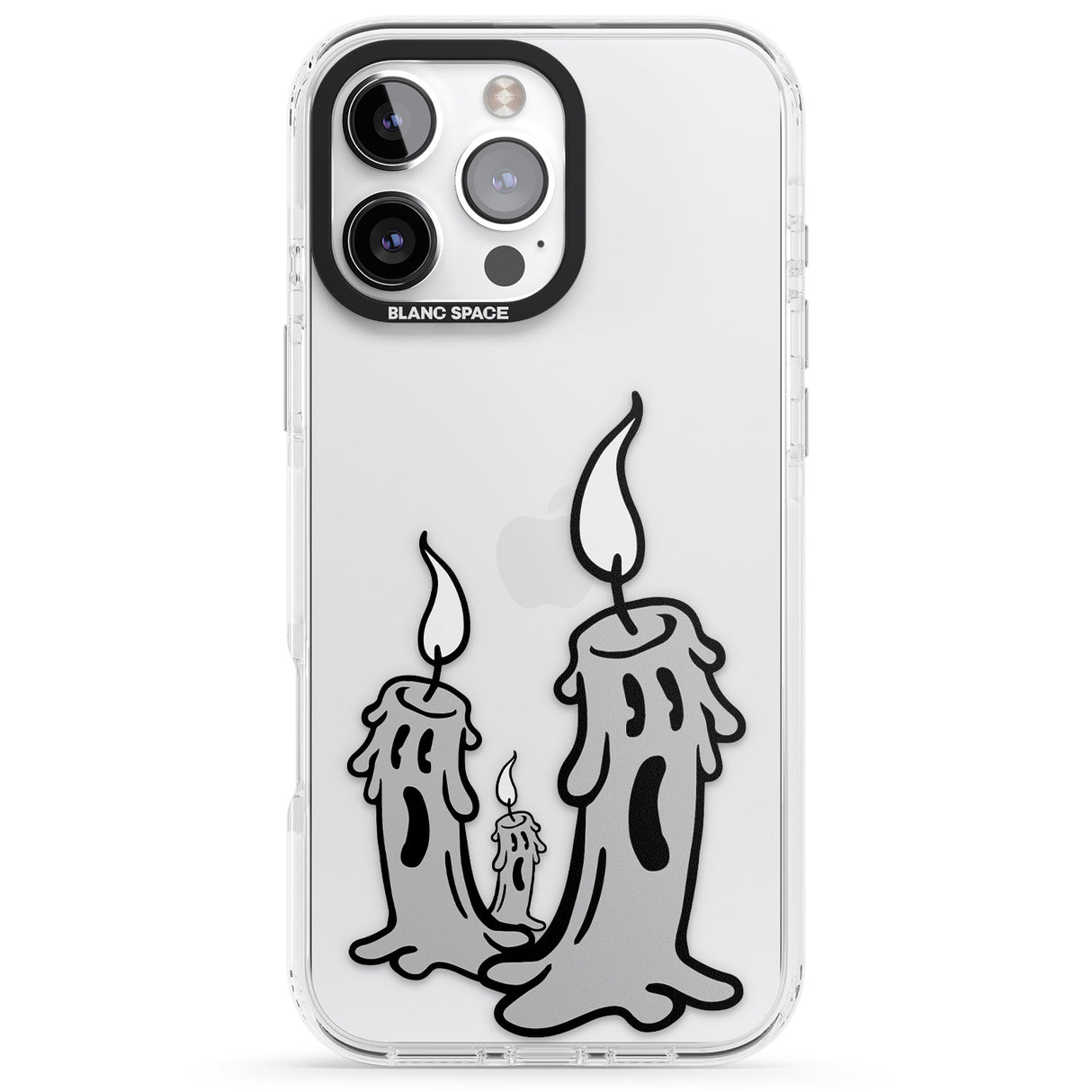 iPhone 16 Pro Max Candle Lit Black Impact Phone Case