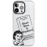 "Don't Give a F*ckio's" Cereal Impact Phone Case for iPhone 16 Pro, iPhone 16 Pro Max