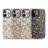 iPhone 16 Pro Max Rainbow Starburst Black Impact Phone Case