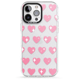 iPhone 16 Pro Max Sweet Hearts Black Impact Phone Case