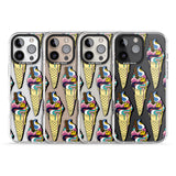 iPhone 16 Pro Max Trip & Drip Ice Cream Black Impact Phone Case