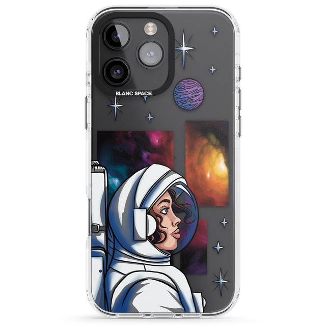 iPhone 16 Pro Max Cosmic Ambition Black Impact Phone Case