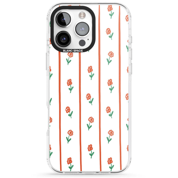 Minimal Floral Stripe