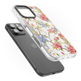 iPhone 16 Pro Max Vintage Vines & Flowers Clear Impact Phone Case + Magsafe