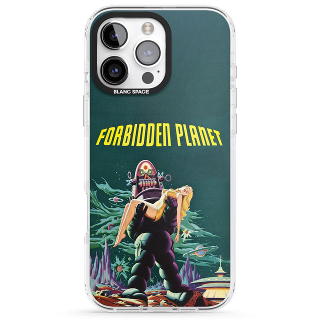 iPhone 16 Pro Max Forbidden Planet Poster Black Impact Phone Case