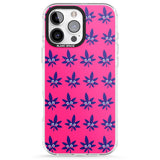 iPhone 16 Pro Max Pink Sativa Black Impact Phone Case