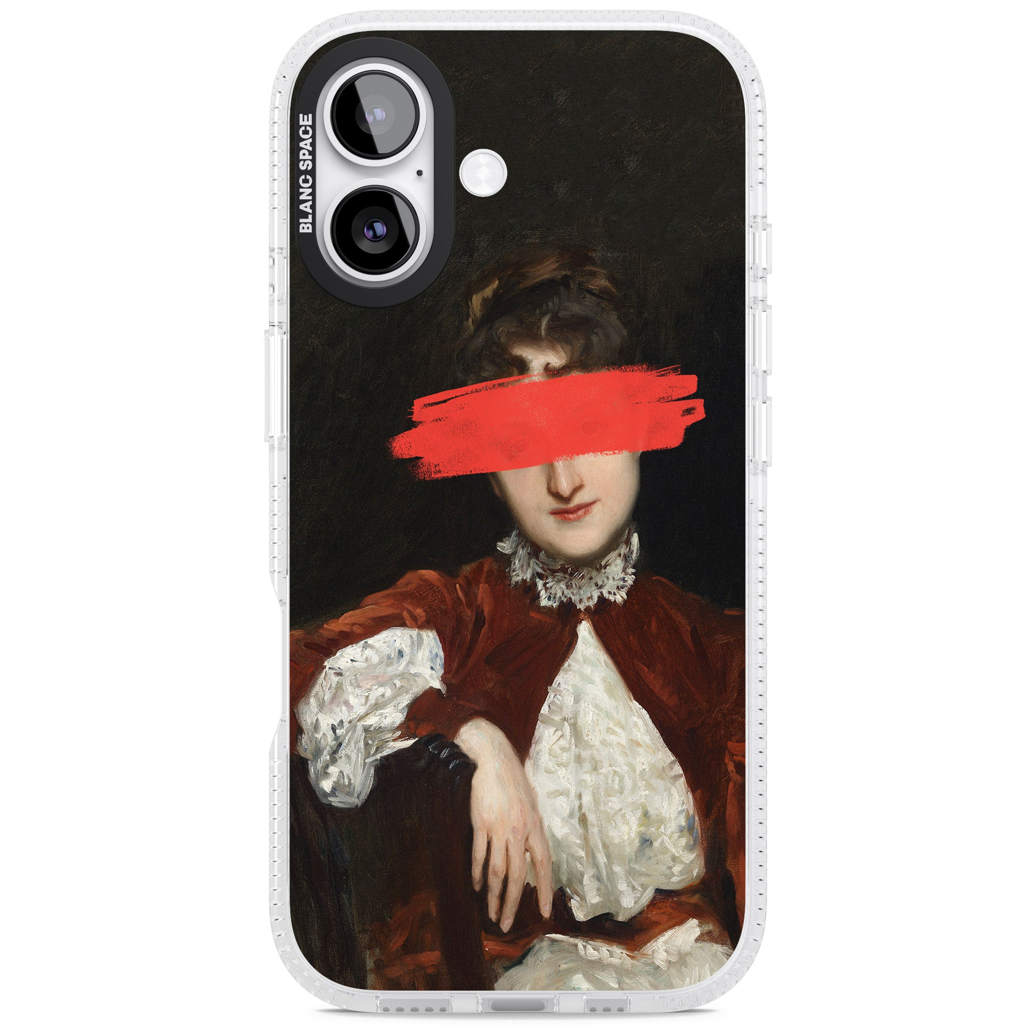 Paint Stroke iPhone 17 Impact Air Clear Phone Case