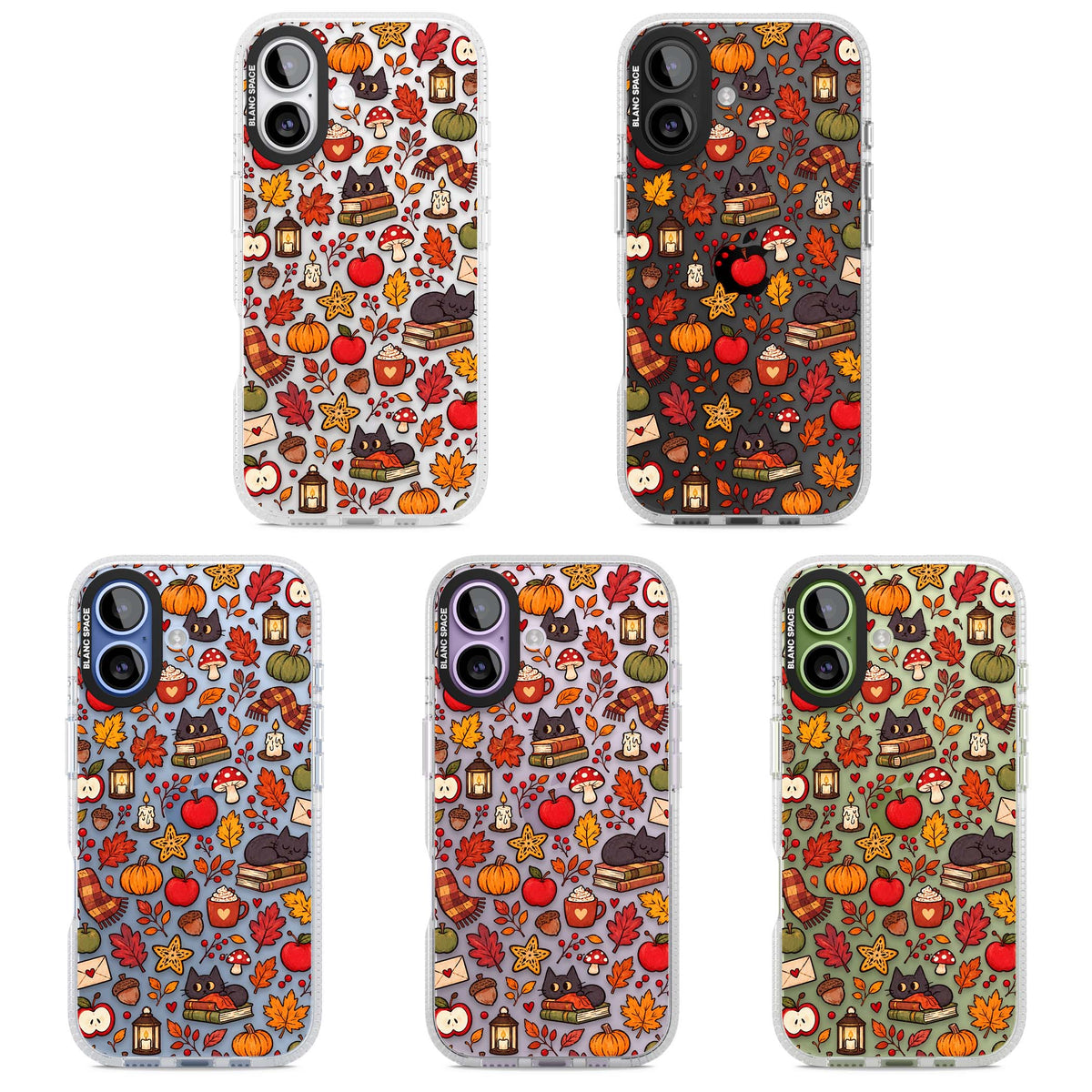 Autumn Mix iPhone case | Clear Case Impact Air case for iPhone 17