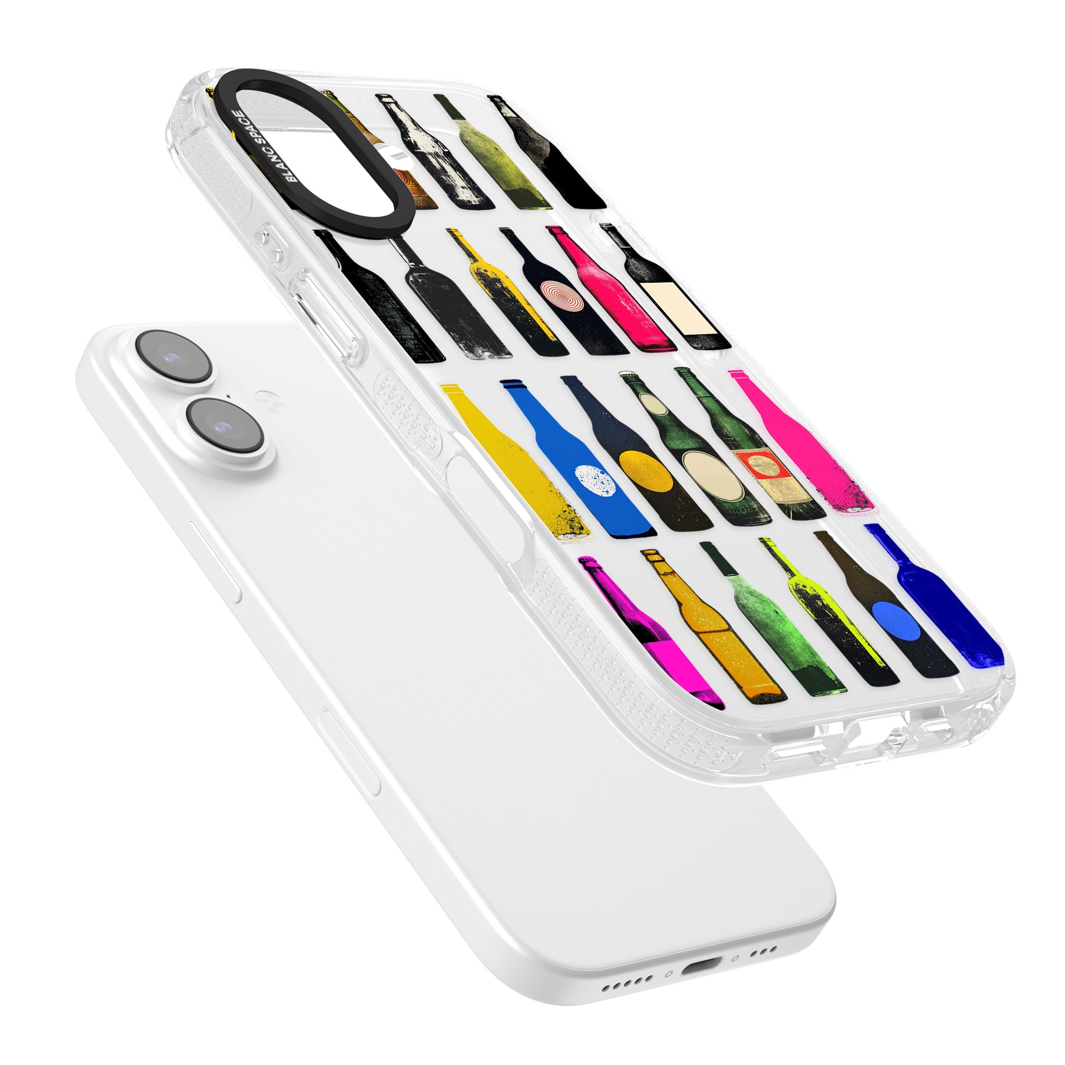Glass Bottles iPhone 17 Impact Air Clear Phone Case Colours