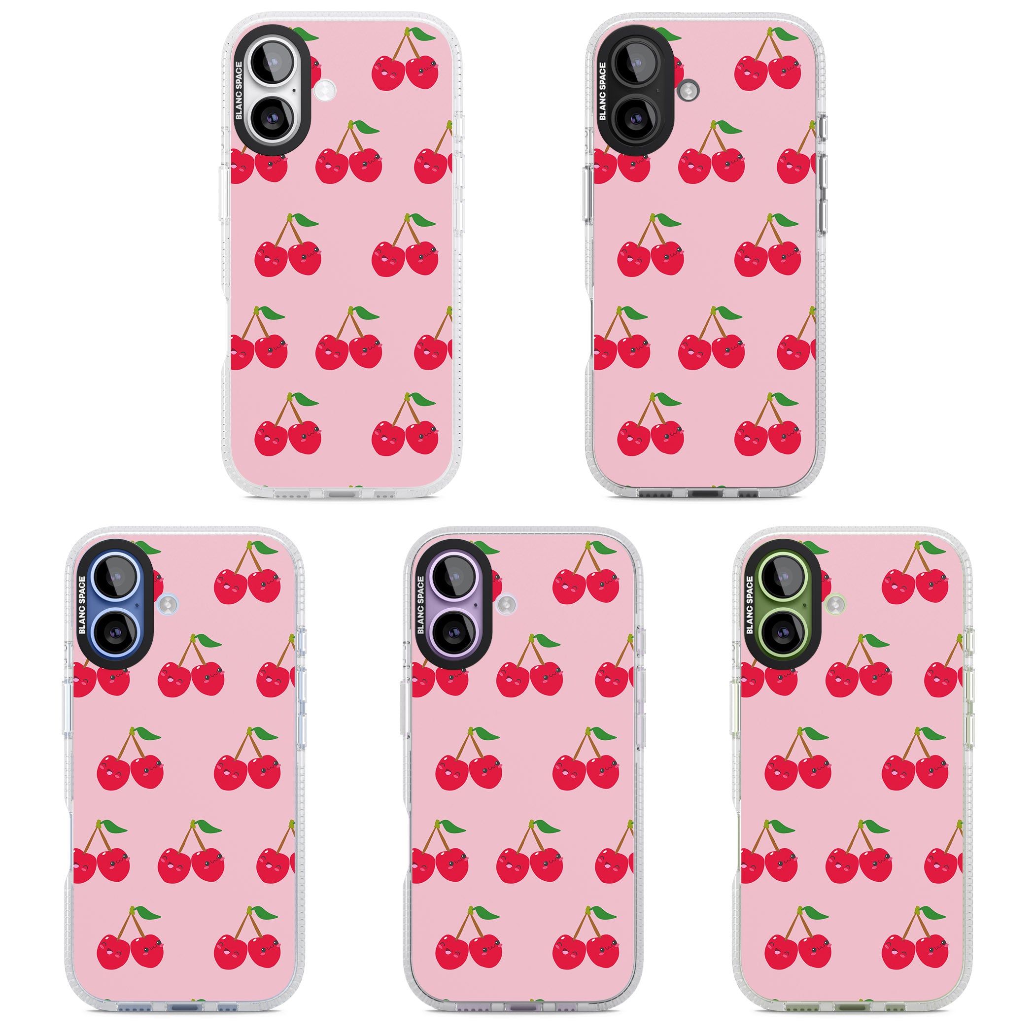 Cheeky Cherry iPhone 17 Impact Air Clear Phone Case APT Impact Protection