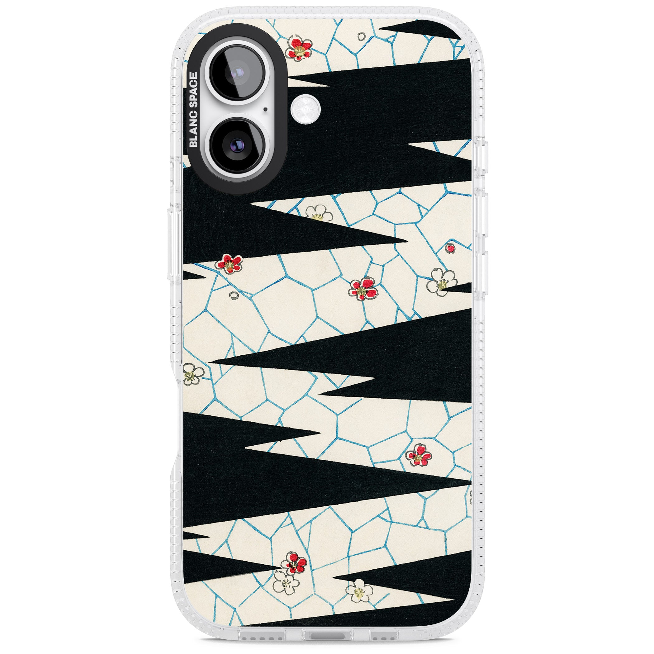 Japanese Flowers By Bijutsu Sekai iPhone 17 Impact Air Clear Phone Case
