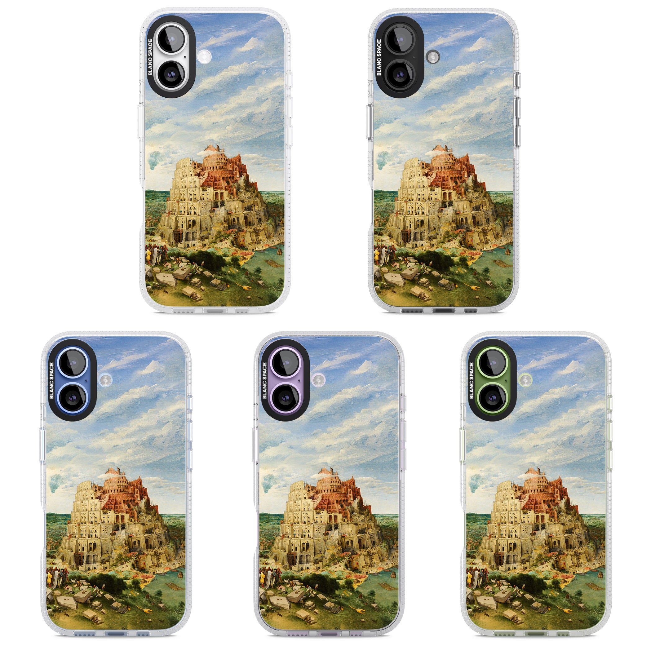 Tower Of Babel iPhone 17 Impact Air Clear Phone Case APT Impact Protection