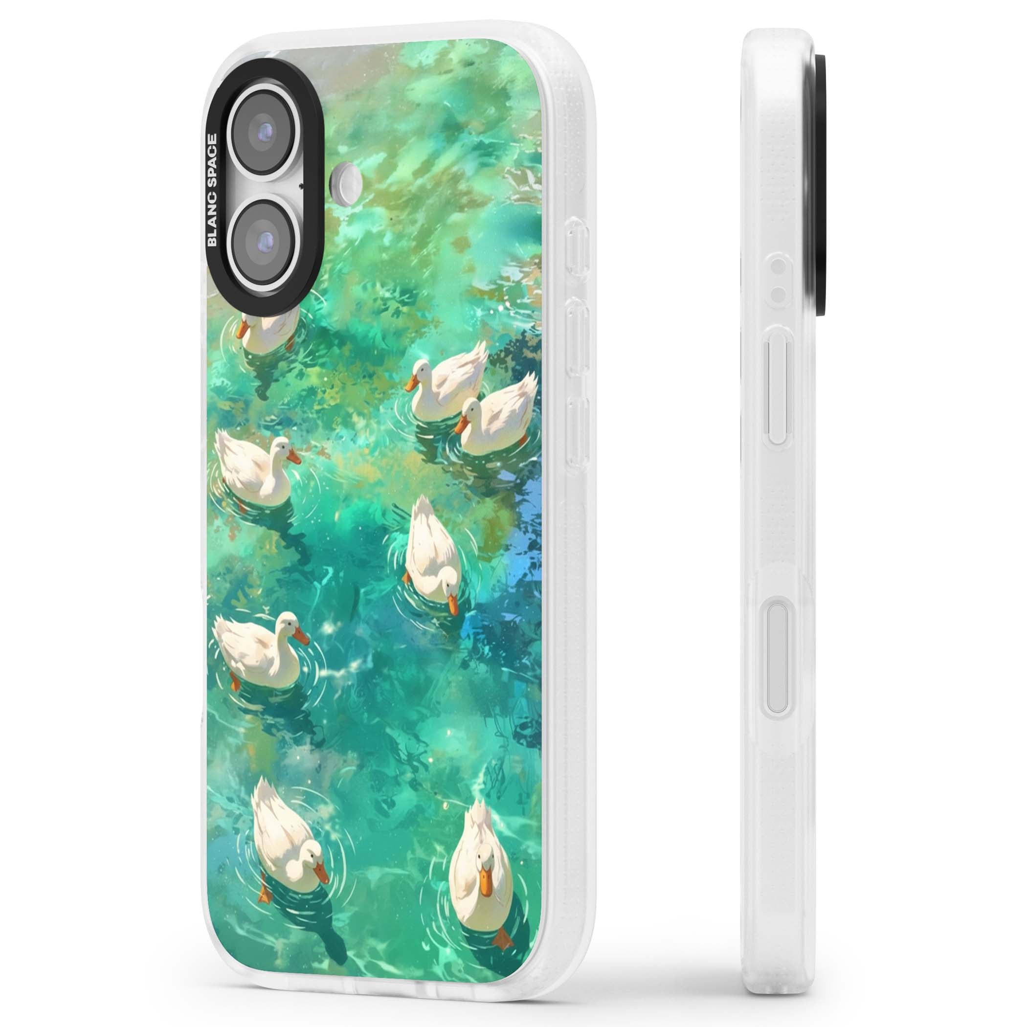 Ducks In The Pond for her iPhone case | Clear Case Impact Air case for iPhone 17