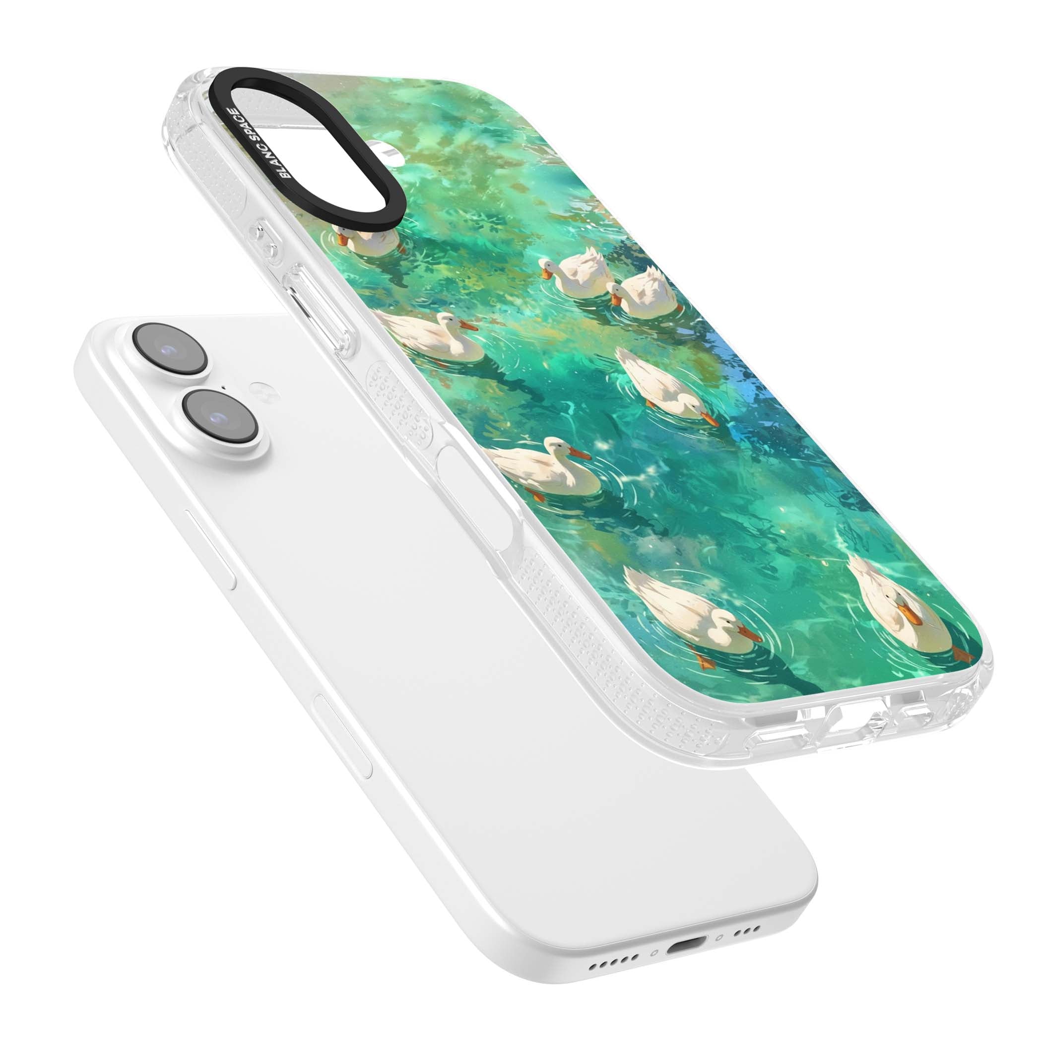 Ducks In The Pond for her iPhone case | Clear Case Impact Air case for iPhone 17