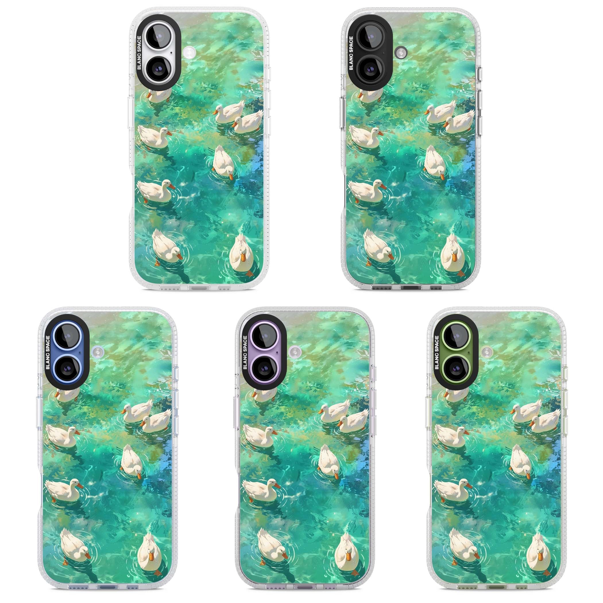 Ducks In The Pond for her iPhone case | Clear Case Impact Air case for iPhone 17