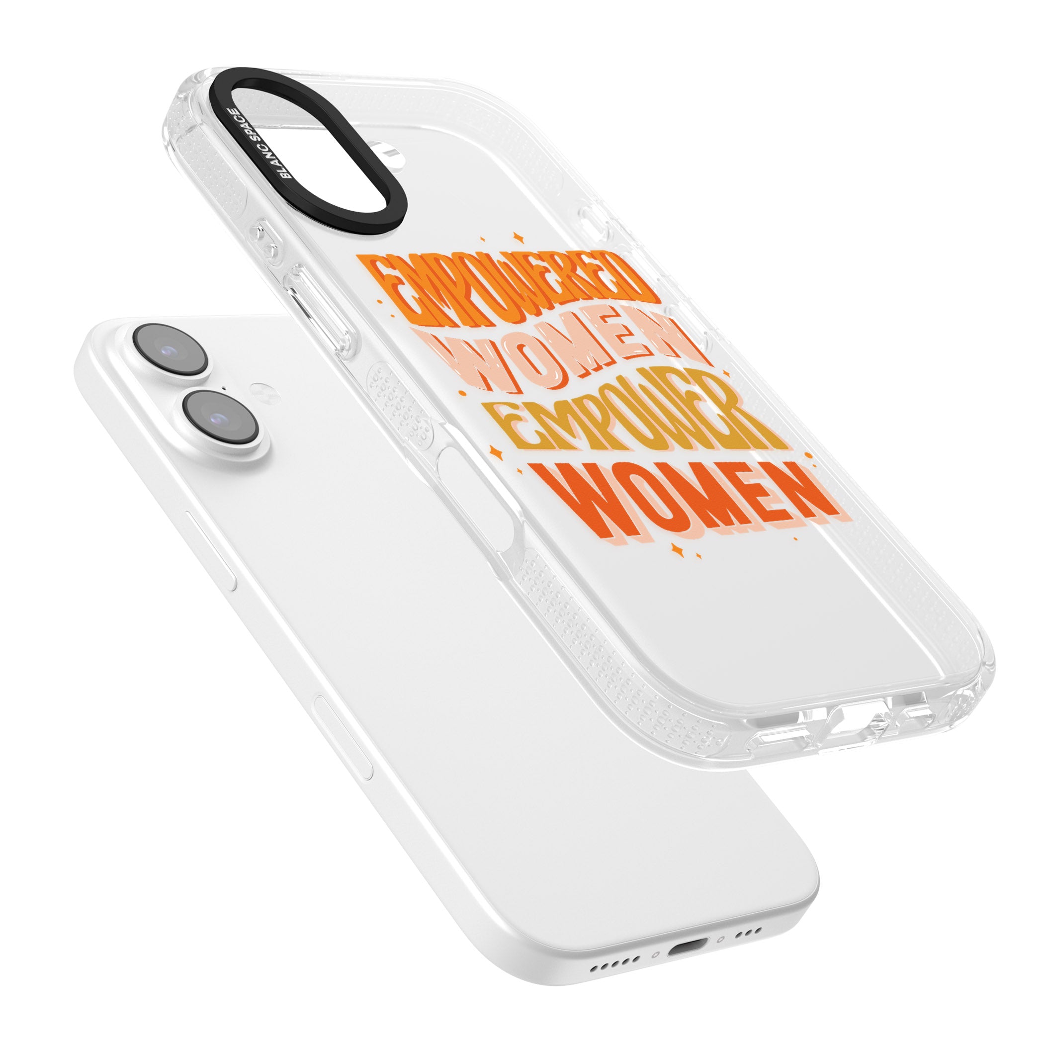 Empowered Women iPhone 17 Impact Air Clear Phone Case Colours