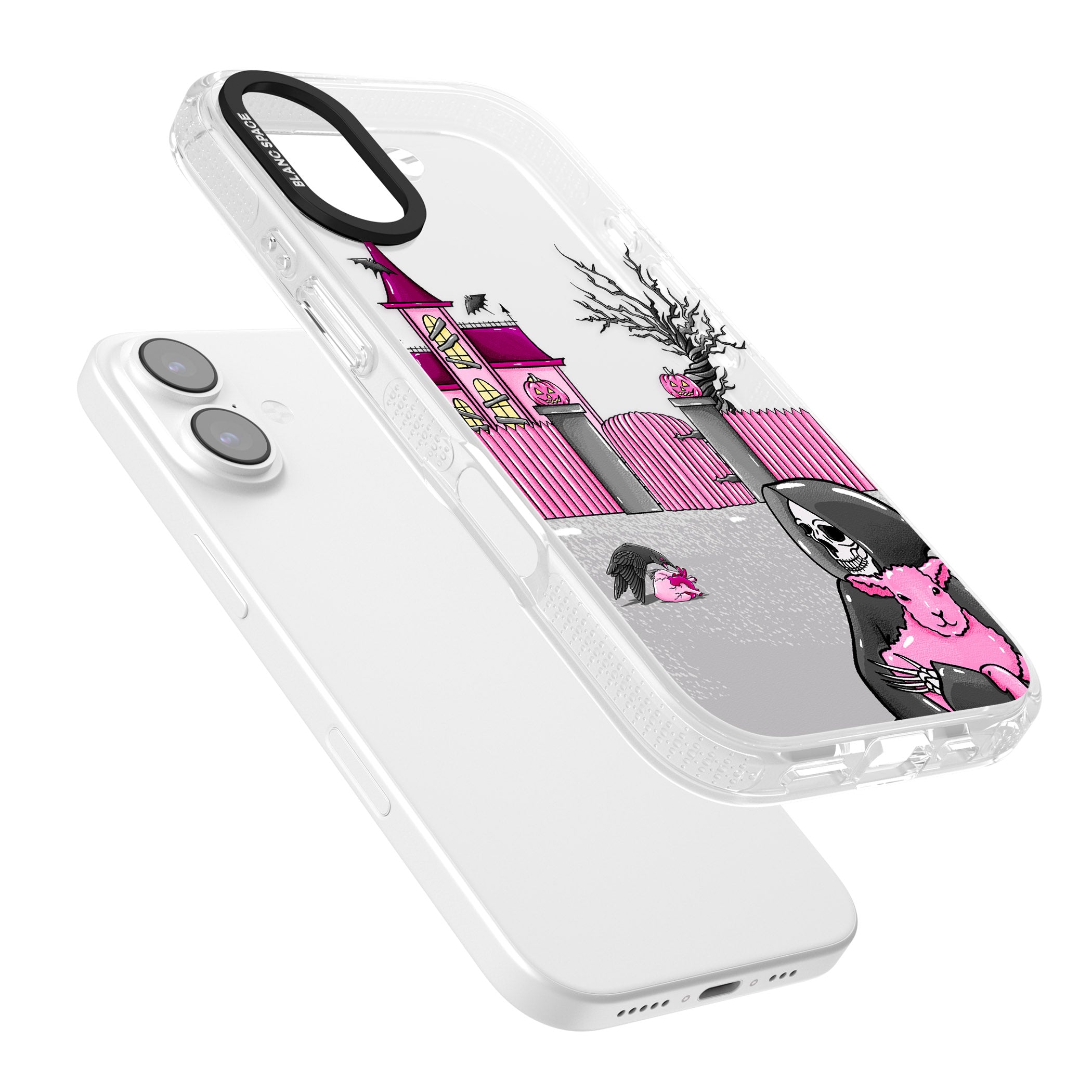 Left With My Heart iPhone 17 Impact Air Clear Phone Case Colours