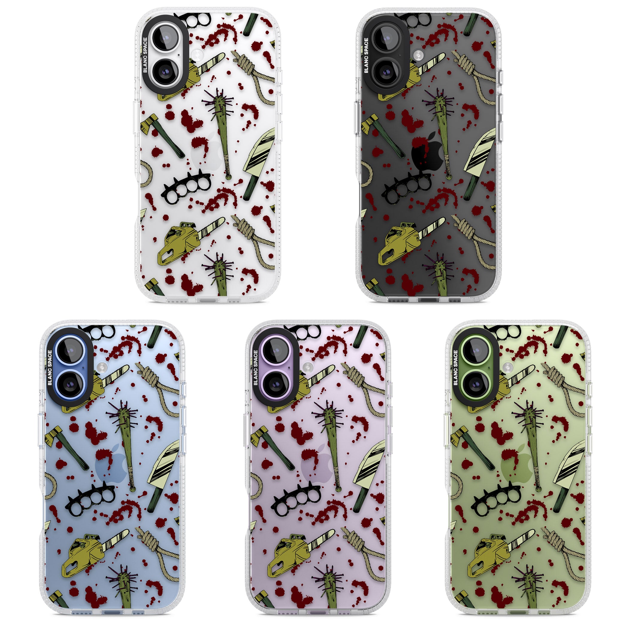 Movie Massacre iPhone 17 Impact Air Clear Phone Case APT Impact Protection