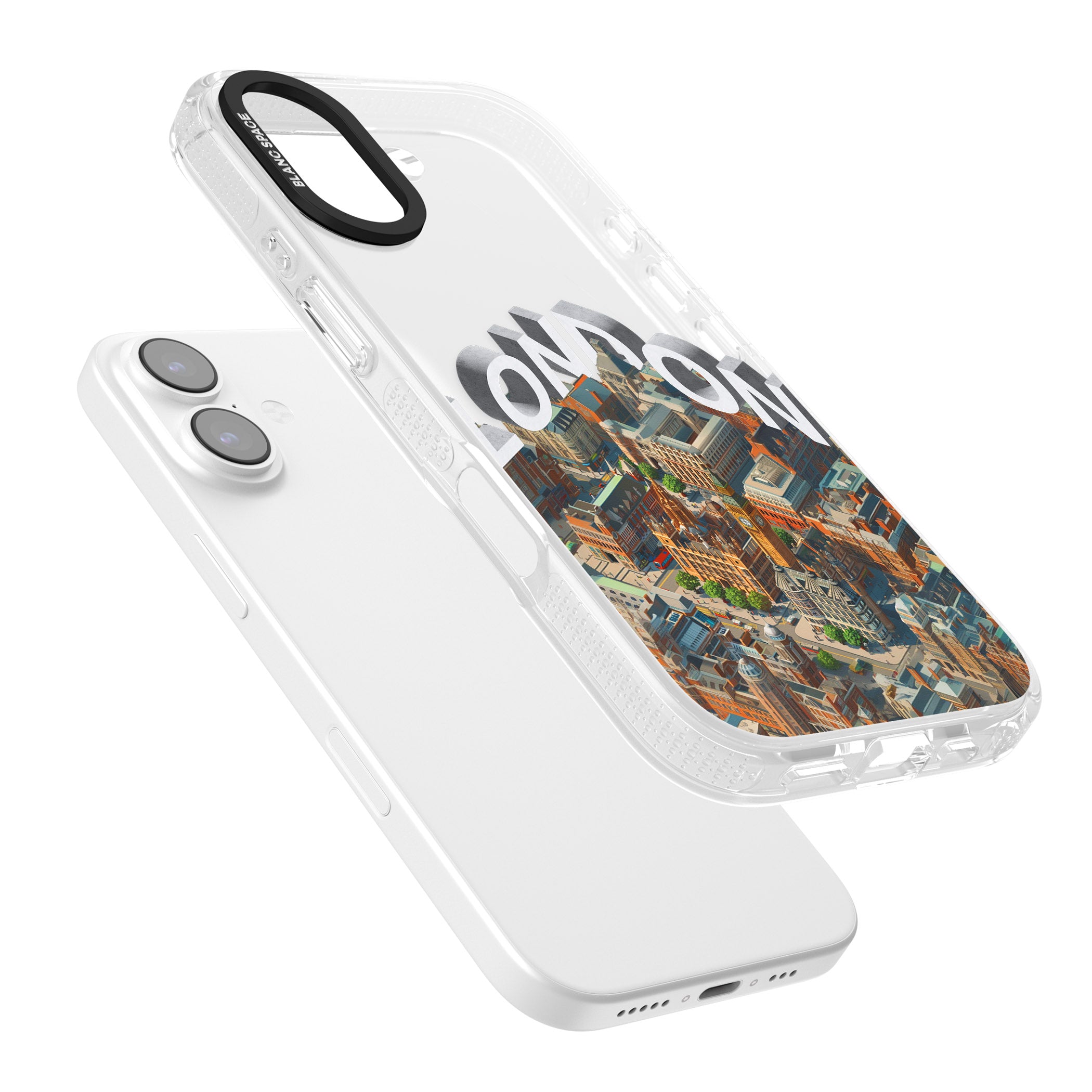 London iPhone 17 Impact Air Clear Phone Case Colours