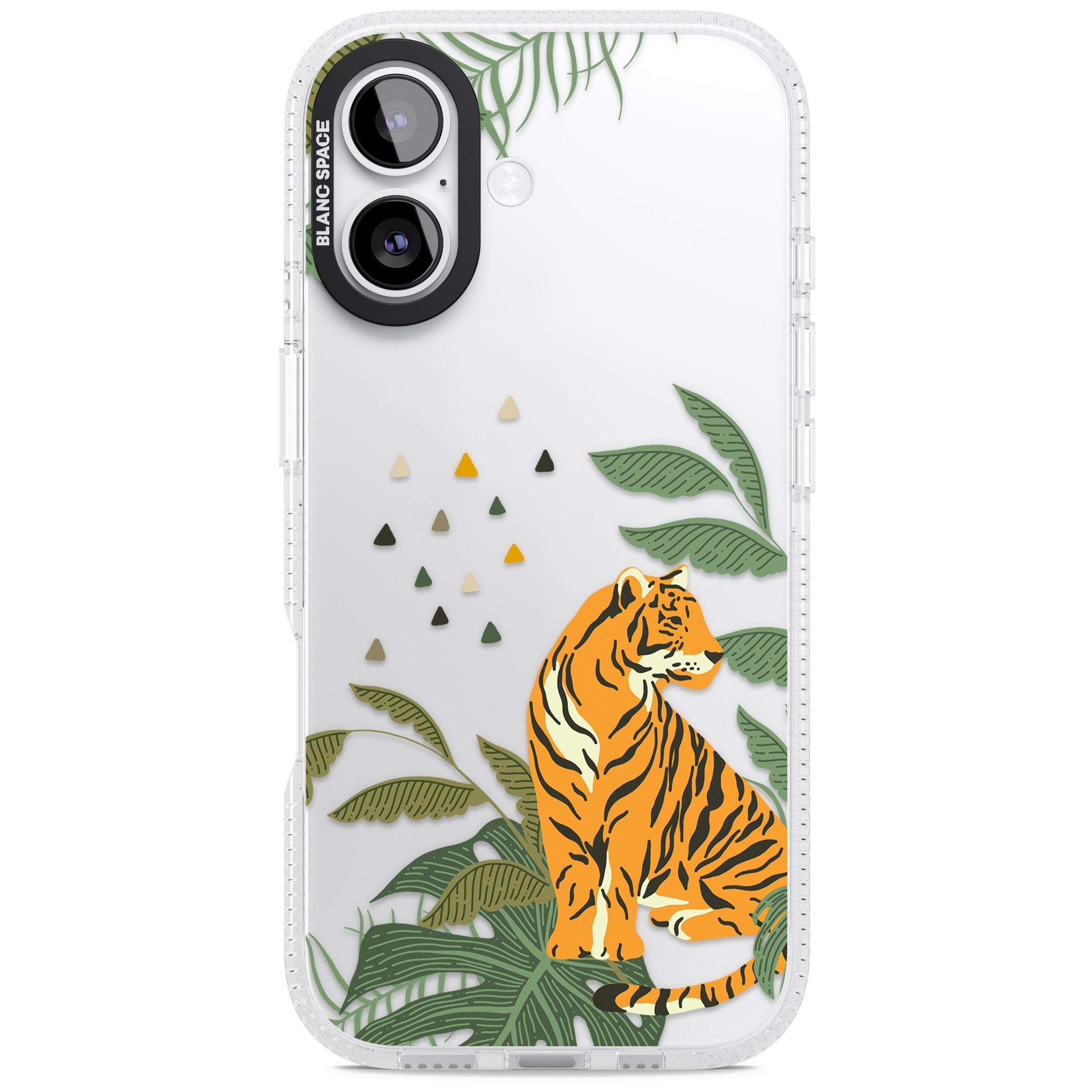 Tiger Jungle iPhone 17 Impact Air Clear Phone Case