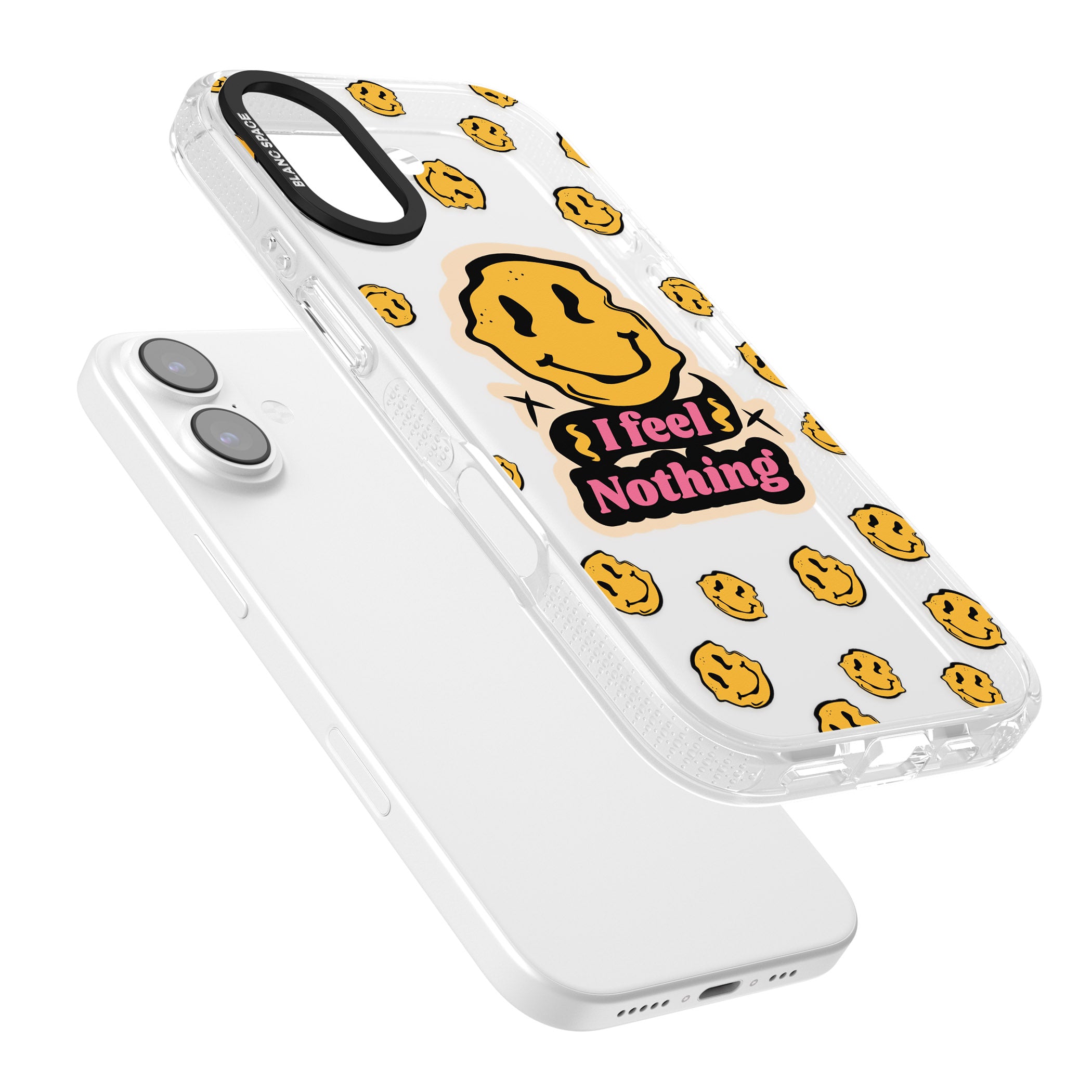 I Feel Nothing (Clear) iPhone 17 Impact Air Clear Phone Case Colours