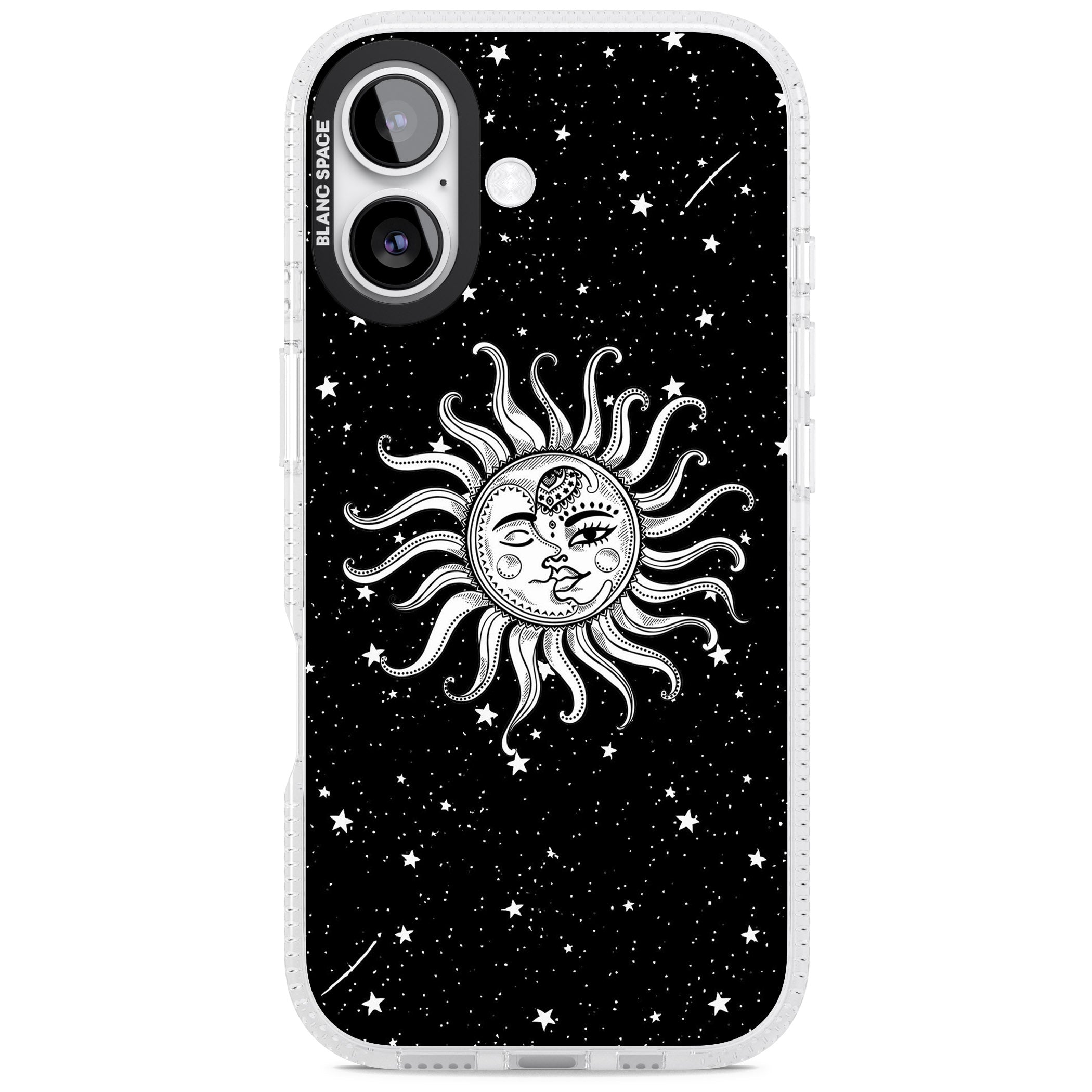 Mystic Sun Moon iPhone 17 Impact Air Clear Phone Case